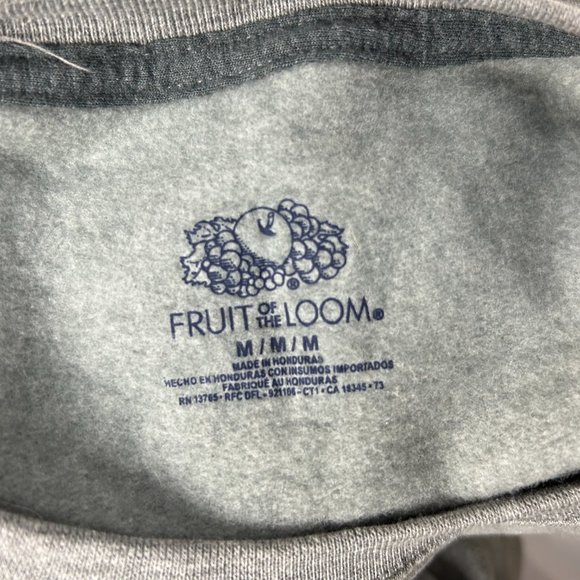 Fruit of the Loom Gray Sweatshirt Medium - Picture 7 of 11